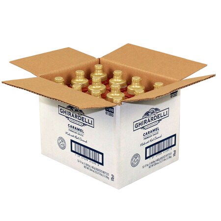 Ghirardelli Ghirardelli Caramel Sauce Squeeze Bottle 17 oz., PK12 61283